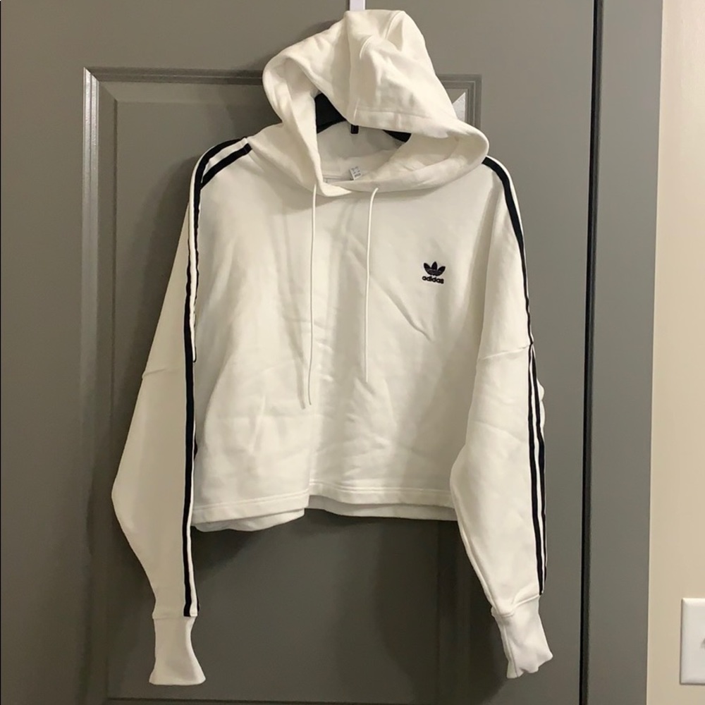 Adidas cropped hoodie.  Size M